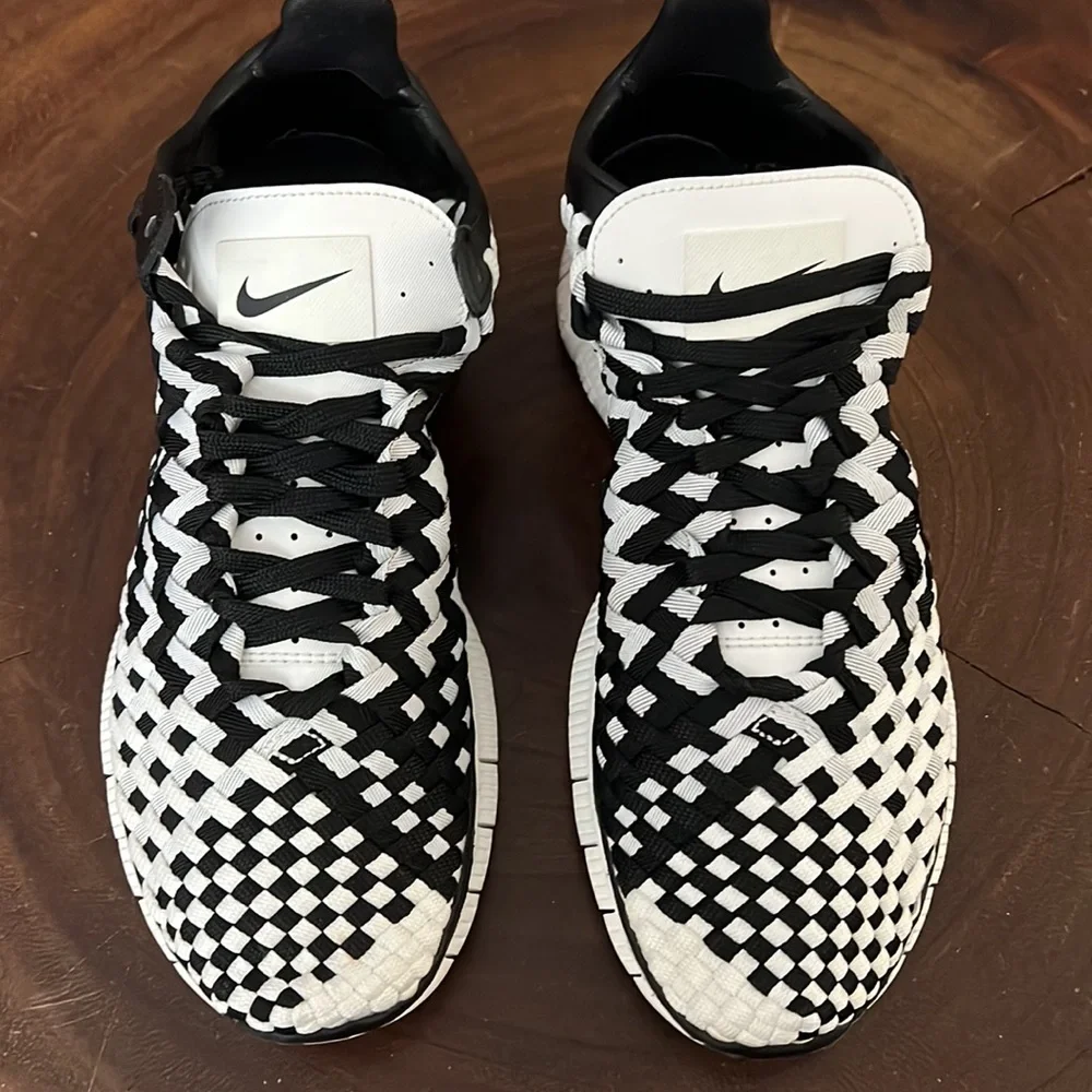 Nike Free Inneva Woven ( Black & White) - Picture 3 of 11